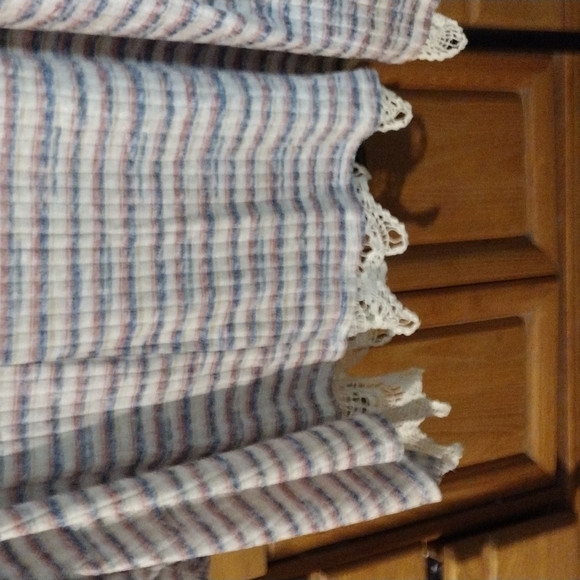 Plus size 4x short sleeve striped waffle tee shirt - Picture 6 of 6